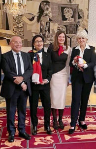 Encuentro Presidentas Mujeres Avenir Ministra Igualdad Francia 