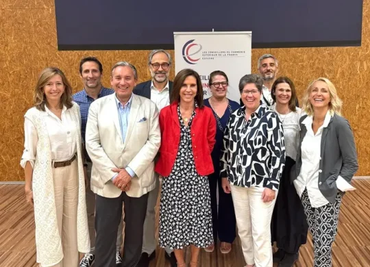 Felicitación y Enhorabuena a Anne Viard nueva presidenta des Conseillers du commerce extérieur de la France